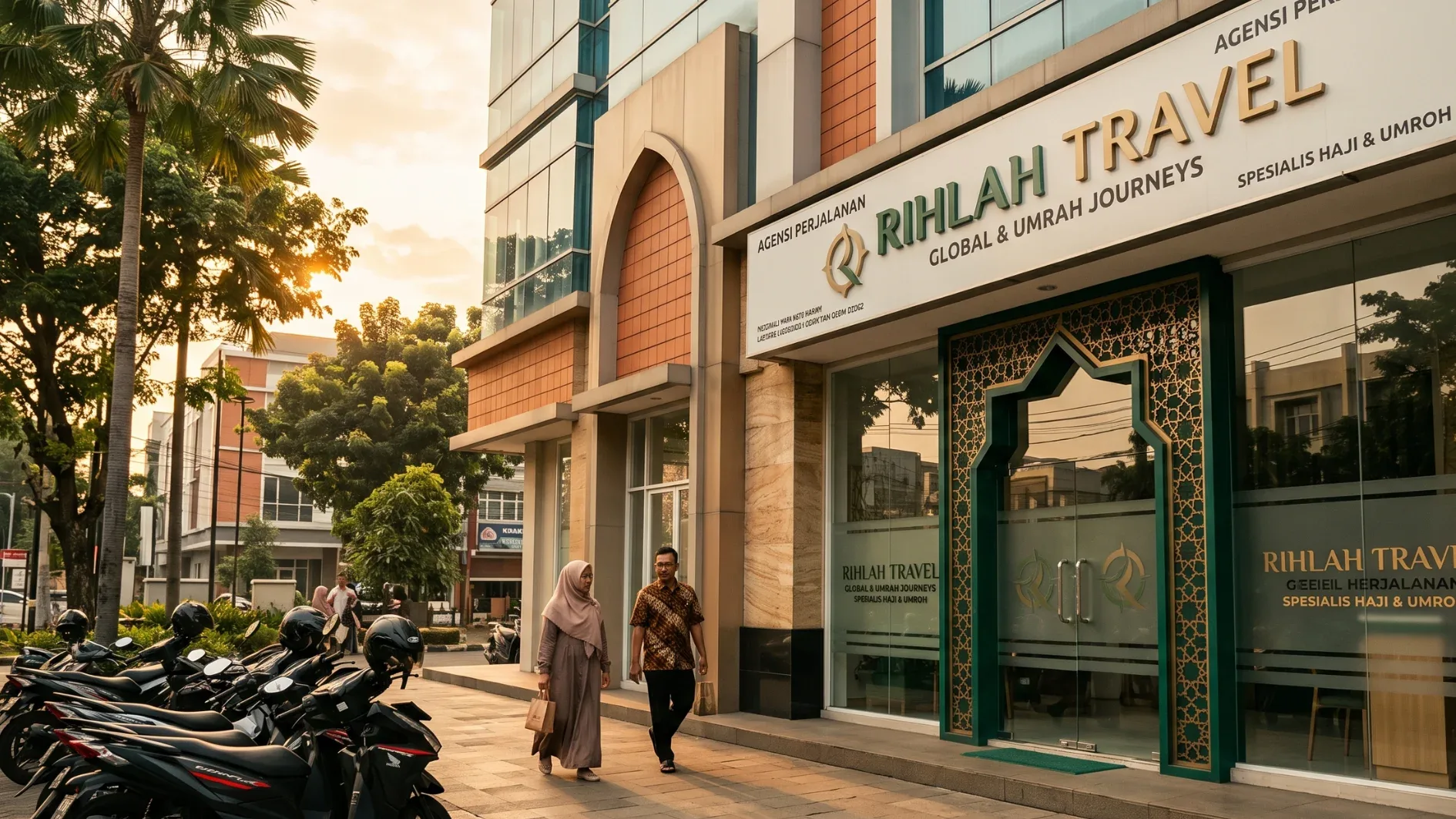 Kantor cabang Rihlah Travel
